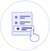 Order categories using a drag and drop interface